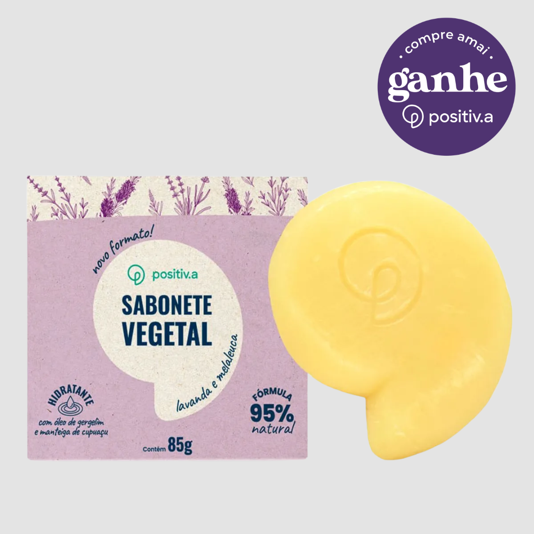 Presente! Sabonete Vegetal Lavanda Positiv.a