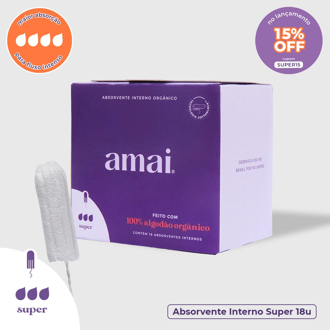Lançamento: Absorvente Interno Super