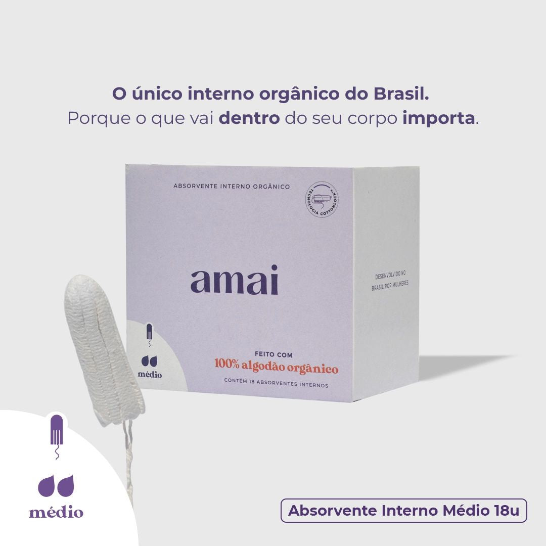 Lançamento: Absorvente Interno Médio