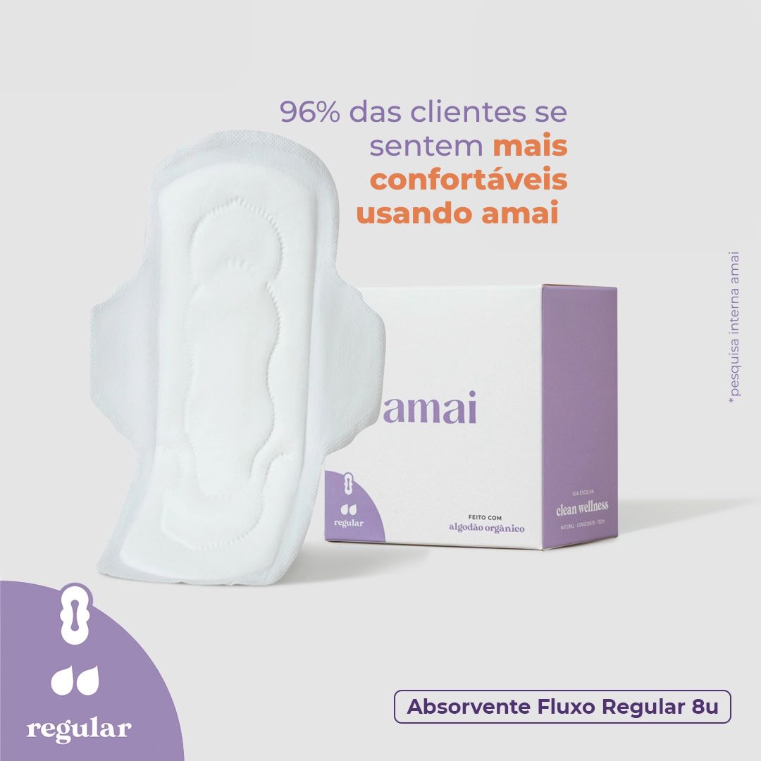 Absorvente Externo Fluxo Regular